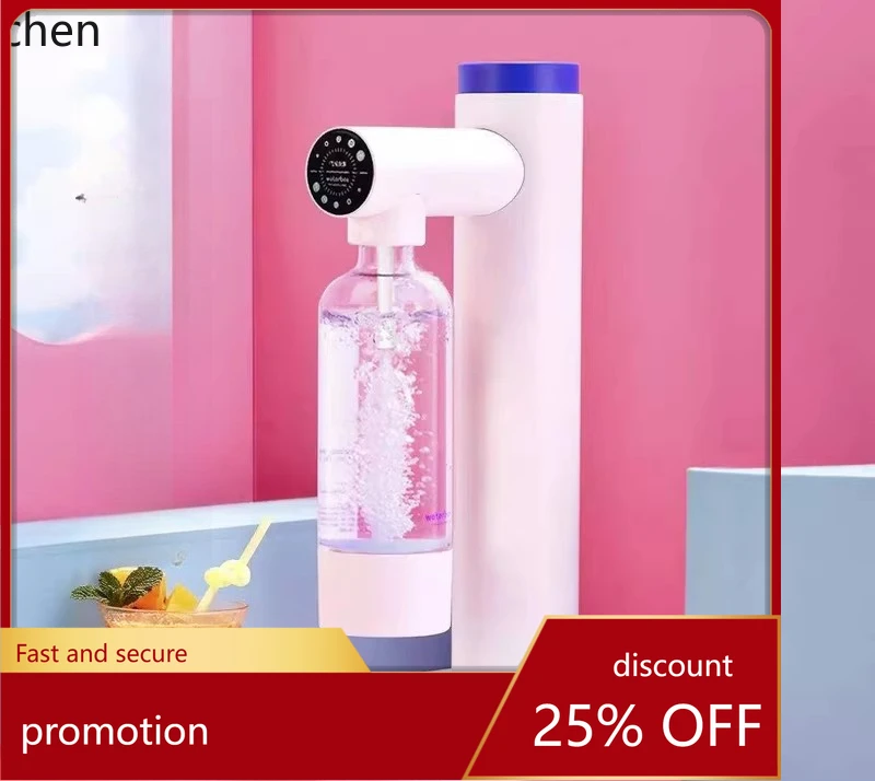 CZ Household Homemade Sparkling Water Maker Soda Water Making Machine Commercial Carbonated Soda Machine for Tea Shops