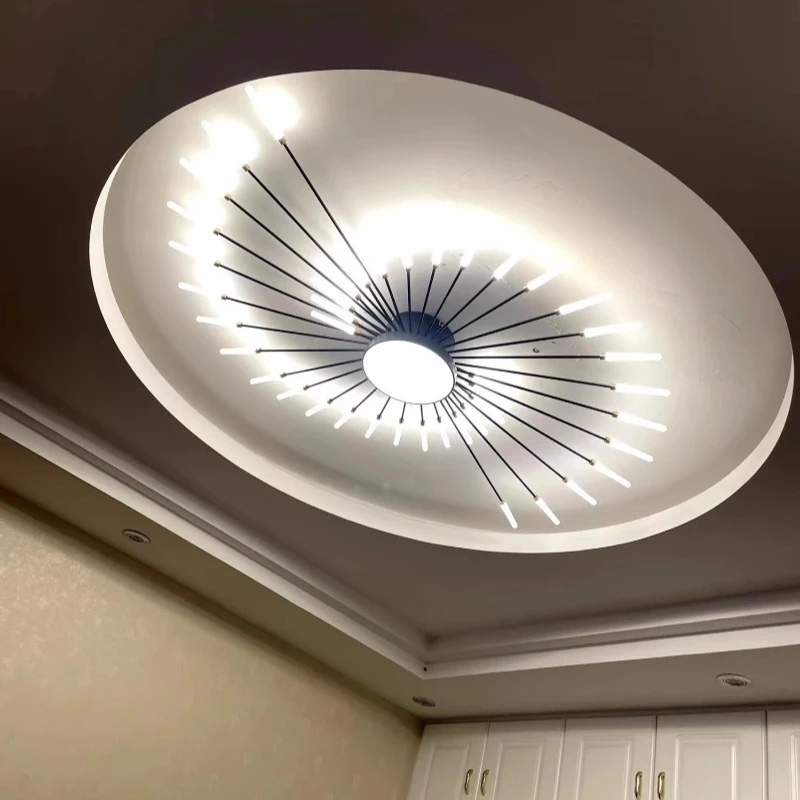 

Modern Minimalist Vortex LED Pendant Light for Home Bedrooms Living Rooms Main Lights Lighting Fixtures