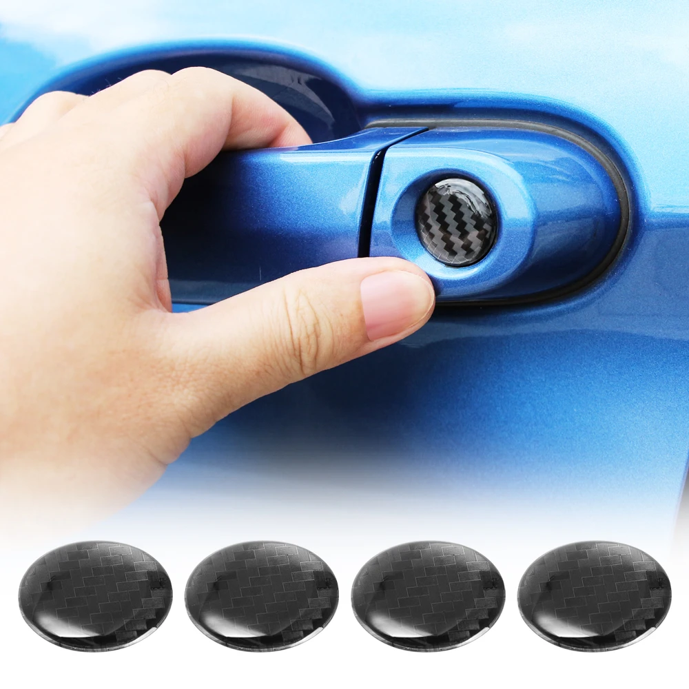 4pcs Car door lock sticker Auto Accessories For Kia Carens Ceed Sorento Optima Picanto Rio Cerato Rando Sportage