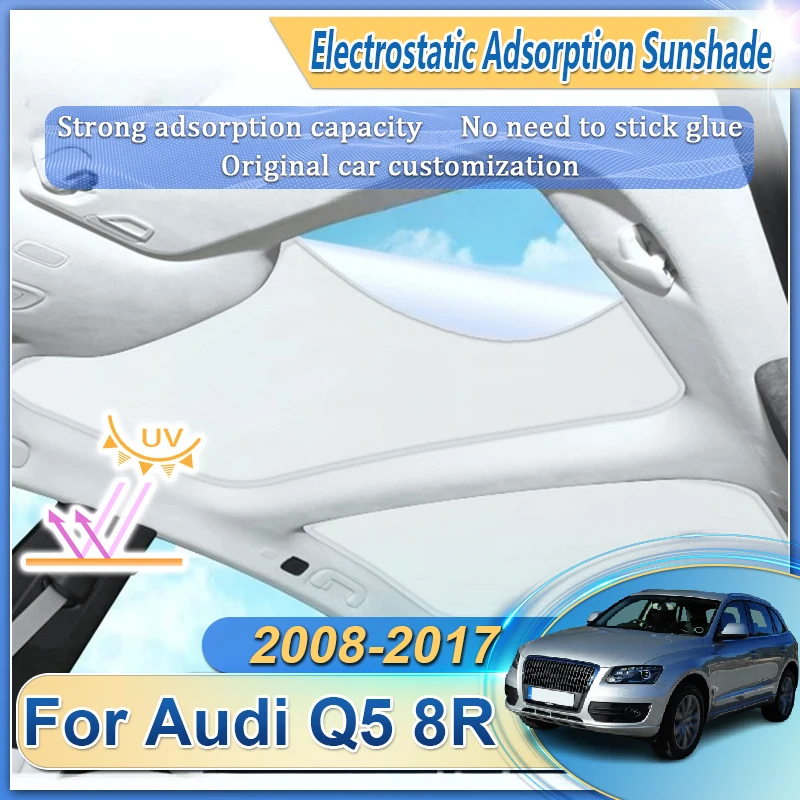 

Car Roof Sunshade For Audi Q5 2012 Accessories 8R 2008-2017 2010 2014 2016 Sunroof Sunshade Skylight Shading Heat Shield Parts