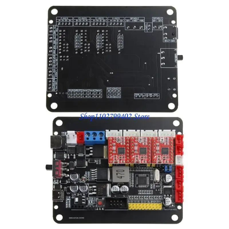 547F 3-Axis GRBL جهاز التوجيه حفارة منفذ USB لوحة تحكم السائق المتكاملة #5