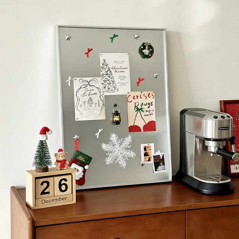 

Magnetic stainless steel decorative painting, refrigerator sticker photo storage, soft wall sticker, meter box hanging painting,