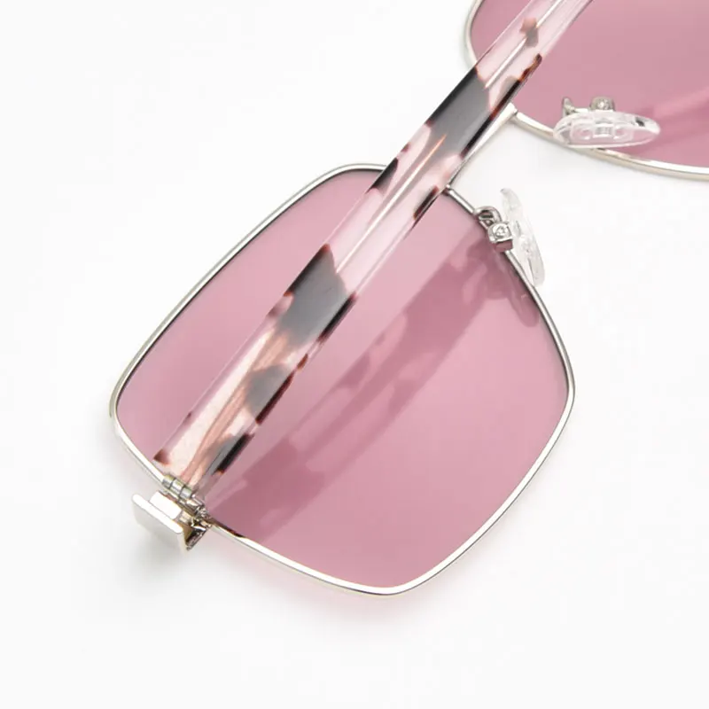 mimiyou Polarized Square Sunglasses Men Acetate Upscale Punk Sunglasses Women Fashion Glasses Brand UV400 Eyeglasses Shades image 6