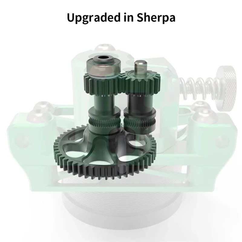 

Металлические интегрированные шестерни экструдера Sherpa, высокоточный материал PEEK для 3D-принтера Voron V0