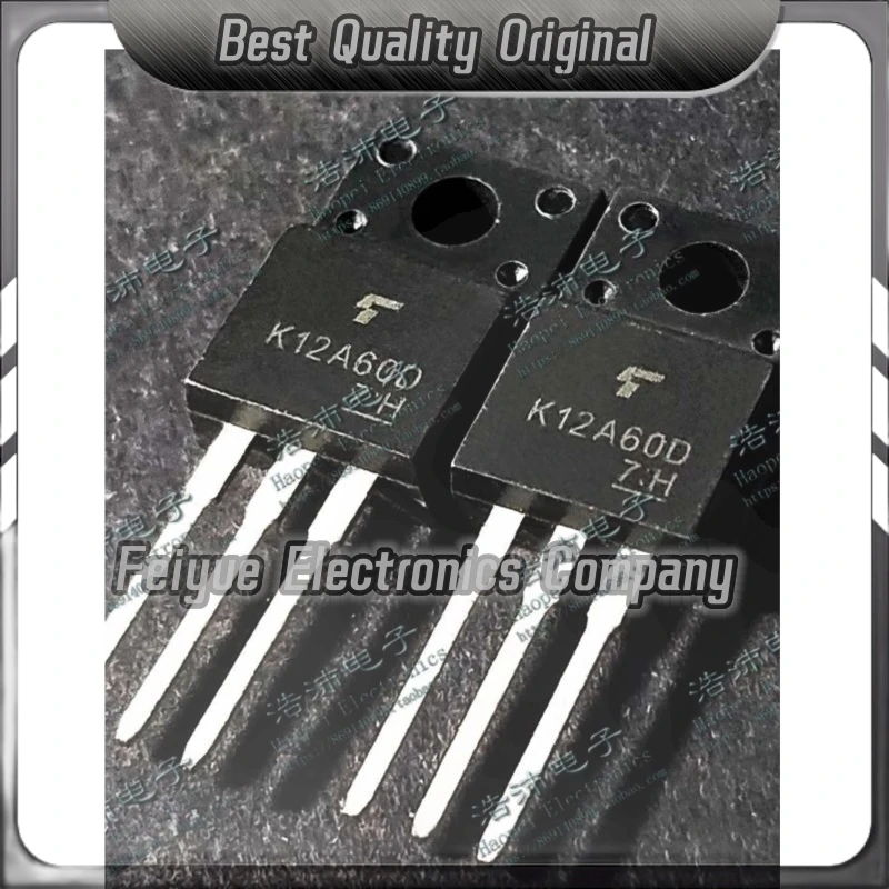 5PCS-20PCS  K12A60D TK12A60D   12A/600V TO-220F Best Quality Imported Original