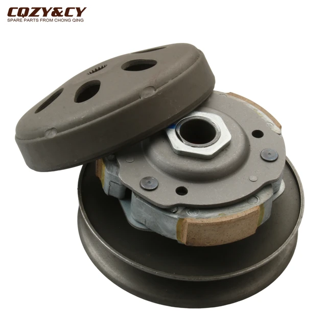 Skuter zespół sprzęgło i dzwonek do Sym Orbit 125 skrzypce 3 GR125 JP150 Jet14 symfonia Sr ST 125cc 2301A-F6C-010 2301A-ANT-000