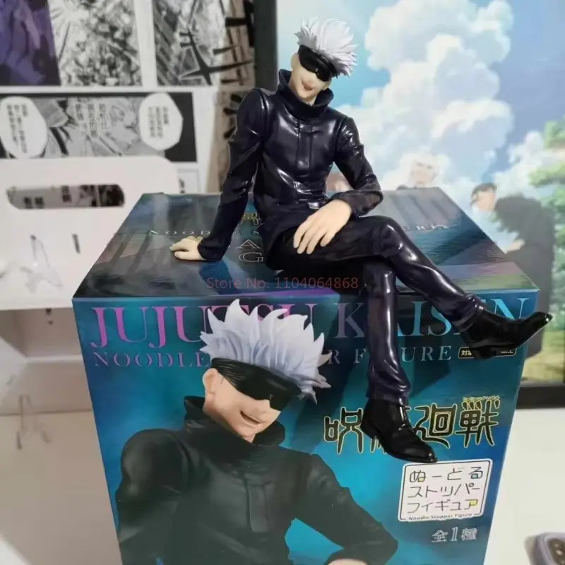 New Bandai Shf Jujutsu Kaisen Anime Figure Model Toys Satoru Gojo Itadori Yuji Fushiguro Megumi Pvc Collectible Decoration Gifts