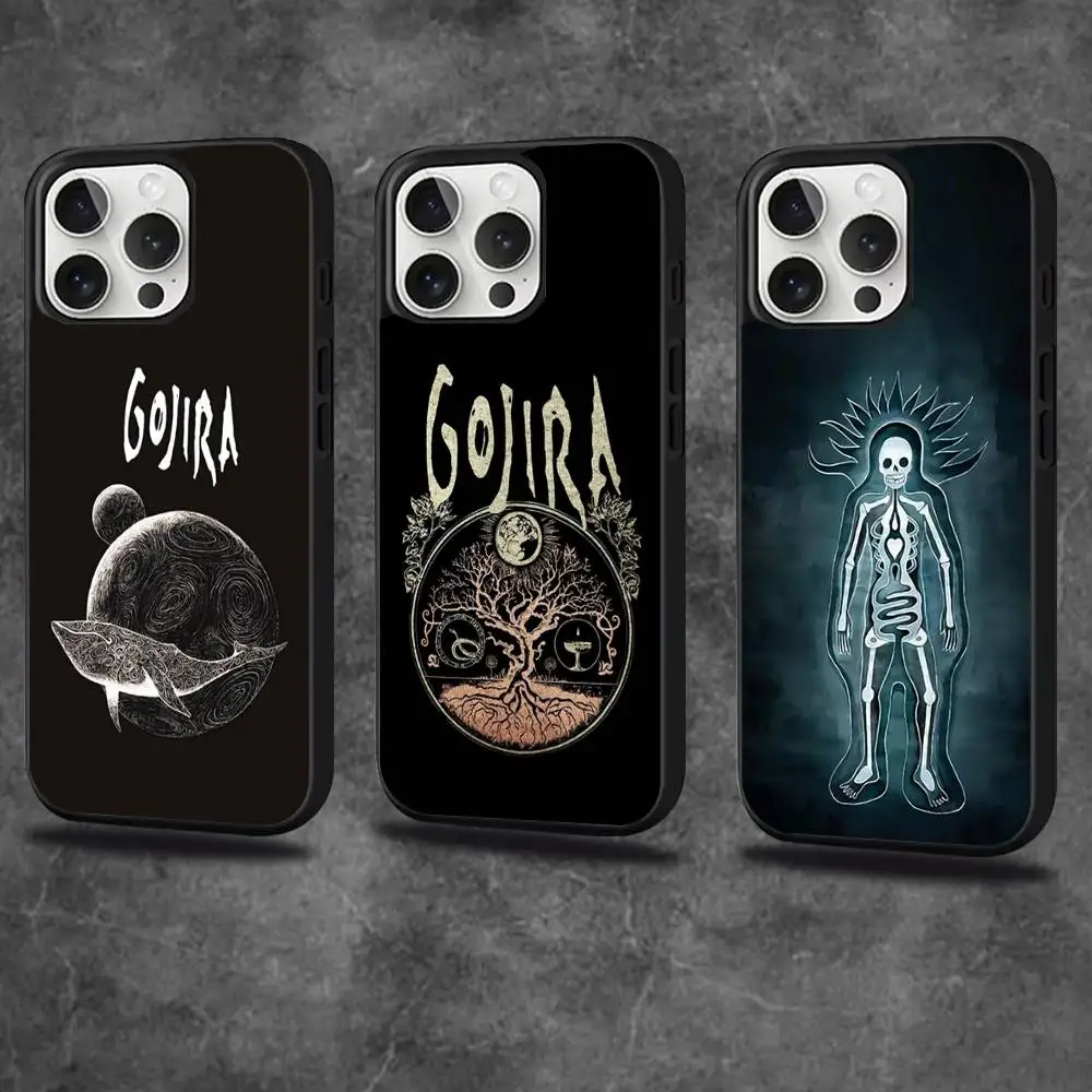 

Band G-GojiraS Mea Culpa Phone Case For iPhone 16,15,14,13,12,11,Pro,Max,Plus,Mini,SE4,E Magnetic Magsafe Wireless Charging