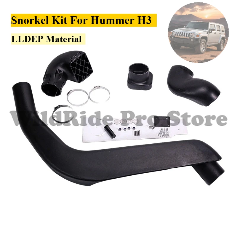 

Wholesale For Hummer H3 Snorkel Kit Waterproof Air Intake Pipe Off-Road 4x4 Wading Upgrade LLDEP Material