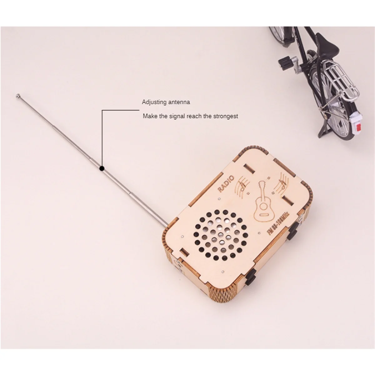 DIY Radio Model Science and Technology Training Handmade Self-Made Assembly Materials Kit Handmade Science Experimental