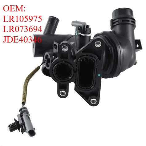 LR105975 LR073694 JDE40346 New 2.0D Thermostat FOR Land Rover Evoque Discovery Sport Jaguar