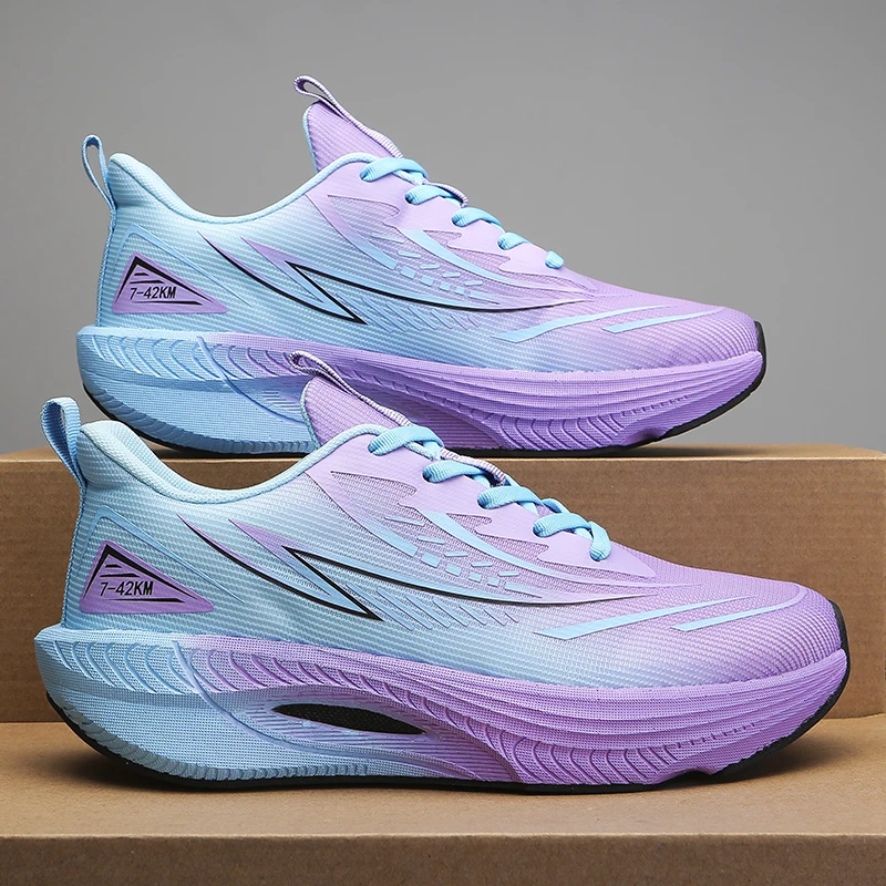 Men's Casual Sports Shoes, Trendy Outdoor Fashion Sneakers for Couples, Stylish Design, Low-Top Lace-Up, Suitable for Outdoor Activities, Jogging, Marathon Running, Park Workouts, Daily Commuting, Casual Wear, All-Season Use