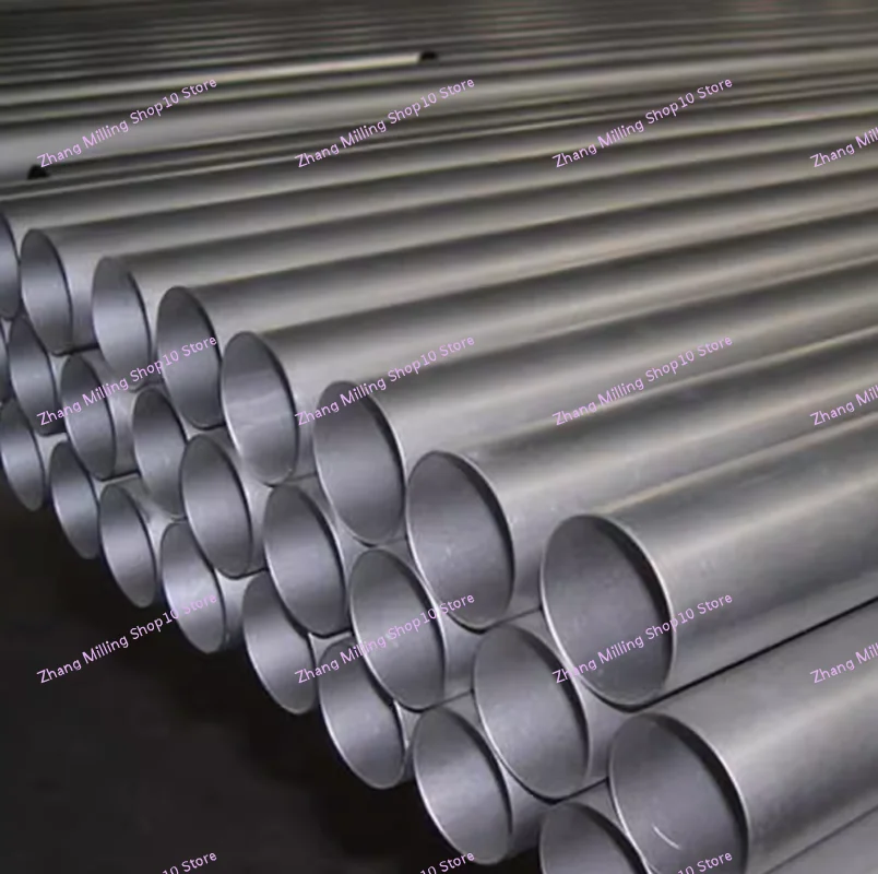 1PC Titanium Tube TA2 45mm (OD) X 5mm (T) X 500mm (L) Seamless Ti Round Tubing