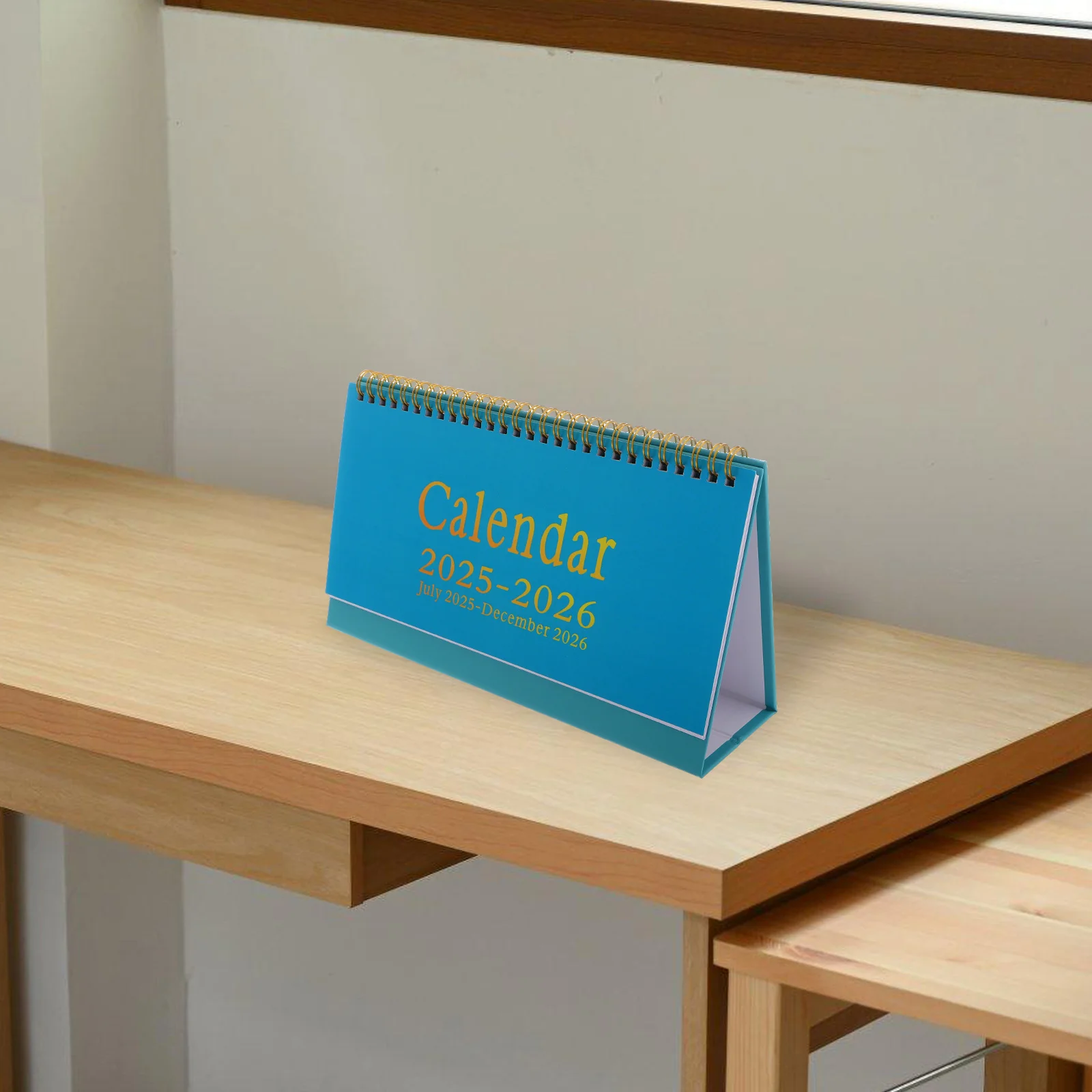 2026 Standing Sky Blue 18 Large Family Calendar Months Large Family Mini Desktop Desk Planner Desk Calendar Year