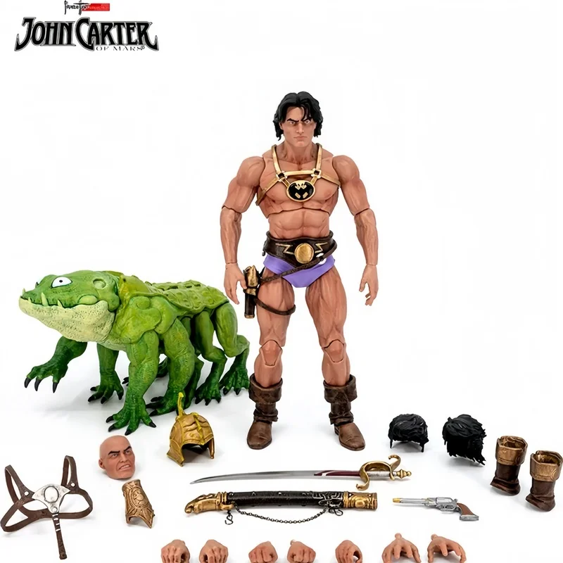 

In Stock Authentic Frazetta Girls Frazetta Universe John Carter Of Mars Deluxe Set 1/12 Scale Articulated Action Figure