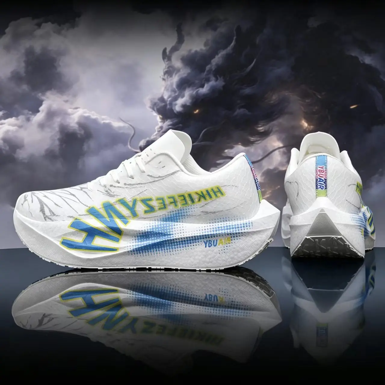Men Carbon Plate Running Shoes Breathable Athletic Sneakers Shock Absorb Trainers Outdoor Marathon Jogging Women Tennis Shoes