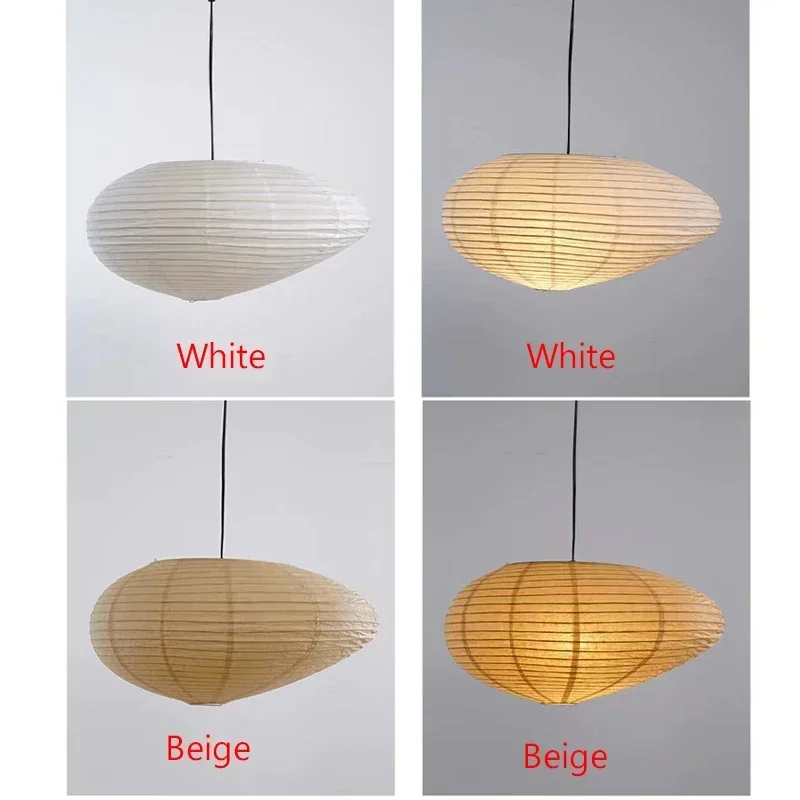 Nordic Paper Pendant Lights for Table Dining Room Coffee Kitchen Island Chandelier Home Decor Simple Hanging Lusters Luminaires