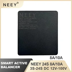NEEY 8A 10A Smart Active Balancer 3S-24S Equalizer Cascade Connection Li-ion LiFePo4 LTO Battery 24S 36V 48V 60V 24V Android IOS