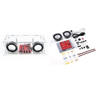 DIY Bluetooth Speaker Kit Mini Stereo Sound Amplifier DIY Electronic Kits For Soldering Practice Without Shell