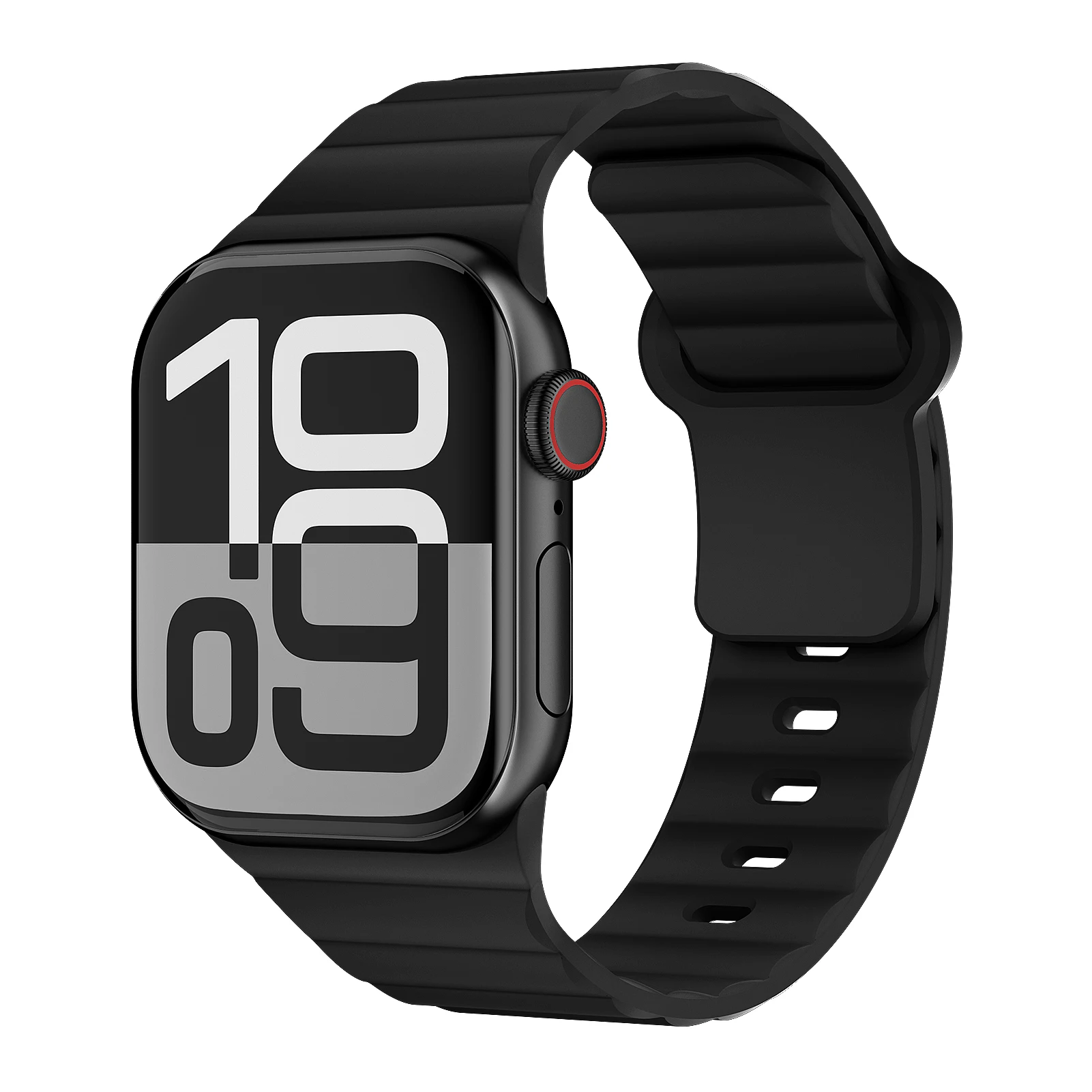 Sport siliconen bandje voor Apple Watch bandjes 44mm 40mm 46mm 49mm 42mm 45mm armbanden iWatch ultra 2 3 series 11 10 9 8 7 SE