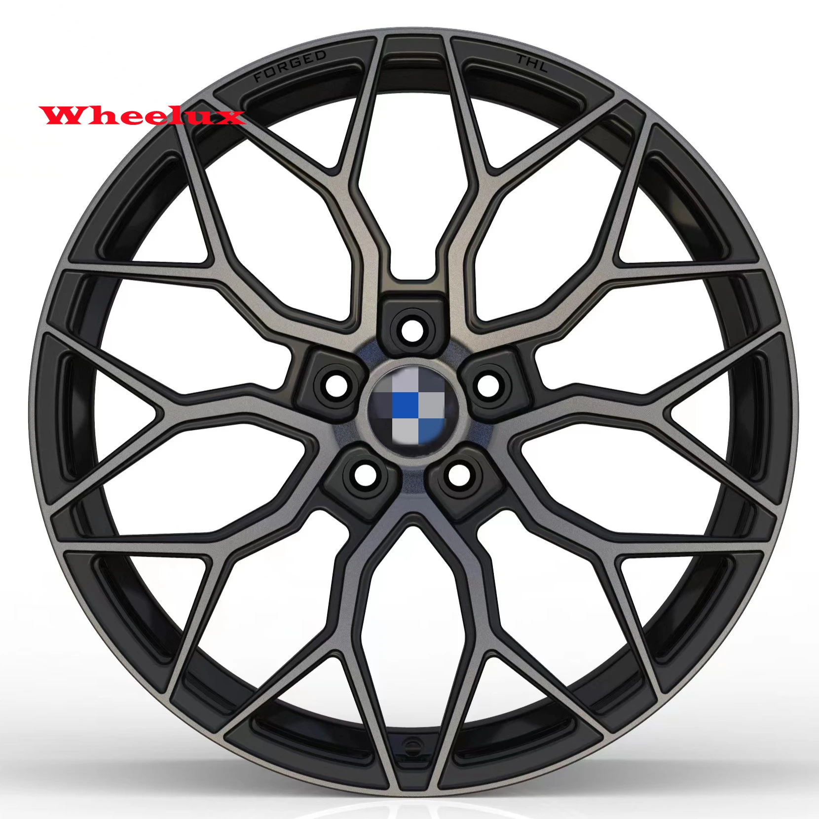 wheelux hot sale aluminum 6061 Light weight alloy car aluminum sports wheels for BMW m3 m5 f10 m6 e61 e92 e93 e39 e46 e60 rims