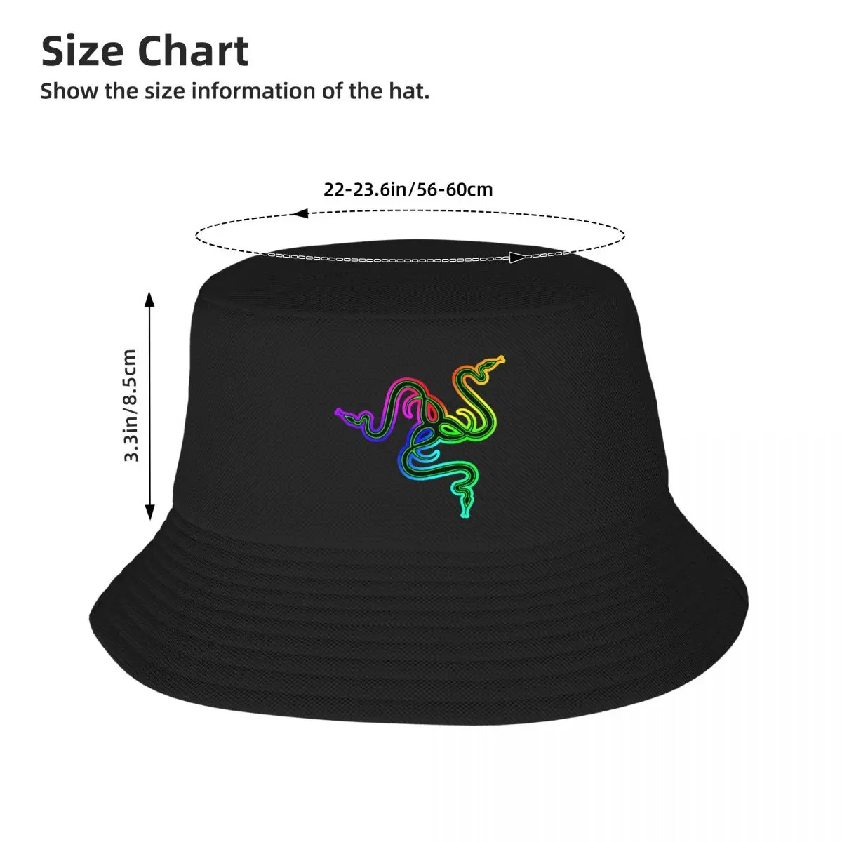 Razer Bucket Hat Panama For Man Woman Bob Hats Outdoor Fisherman Hats Summer Beach Fishing Unisex Caps