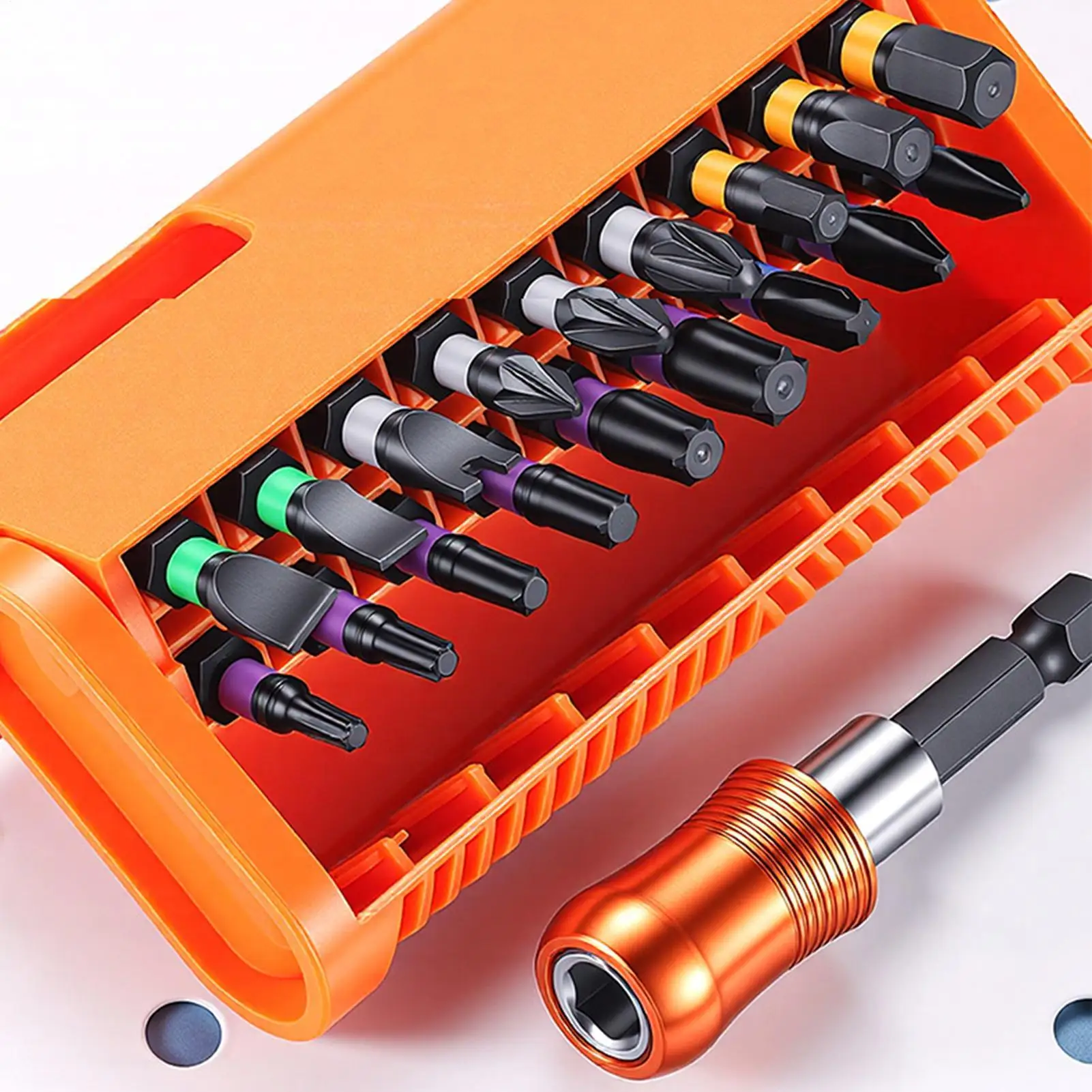

Magnetic Driver Bits Metal Precise Tool 19 Pieces Magnetic Bits For Electronics Repair For Mechanics Hobbyists Professionals