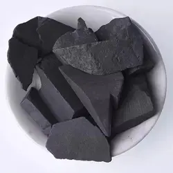 50-200g Natural Shungite Stones For Radiation Protection Good Luck Energy Quartz Anti-radiation Mineral Origin Karelia Russia