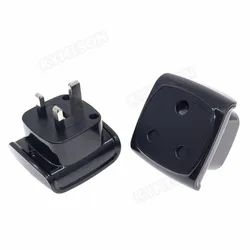 Large South African to EU UK Travel Adapter Electrical Plug Socket 13/16A South Africa AC Power Outlet Socket