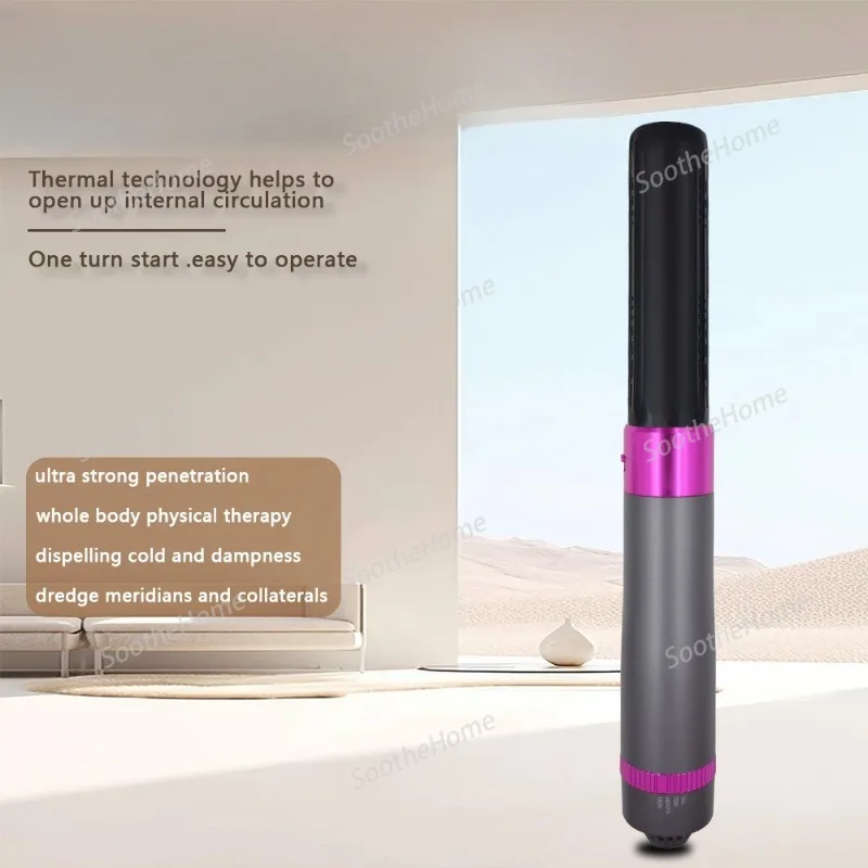 

Physiotherapy Device, Xiaoshen Blow with Blue Light Meridian Energy Device, Home Massager, Light Wave Cell Physiotherapy