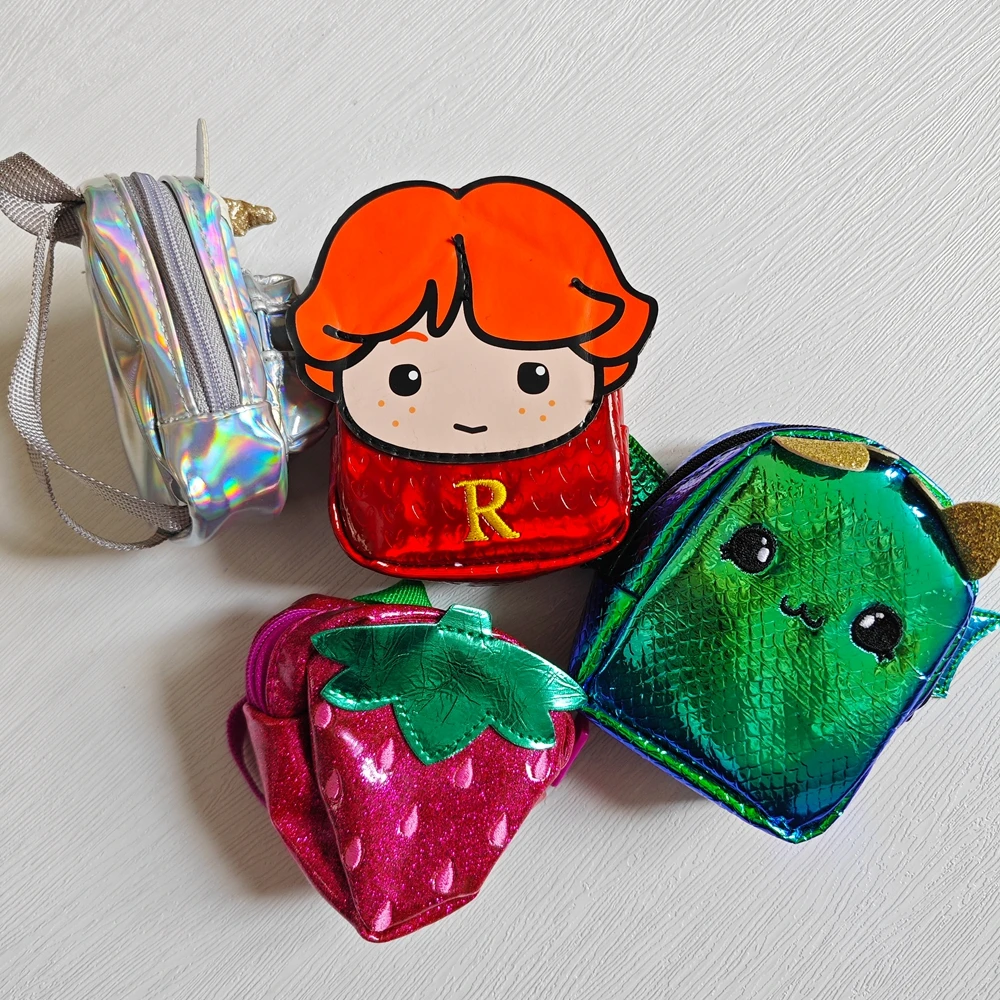 

Cute colorful cartoon mini bag, coin purse, doll accessories, small bag pendant, children's toys