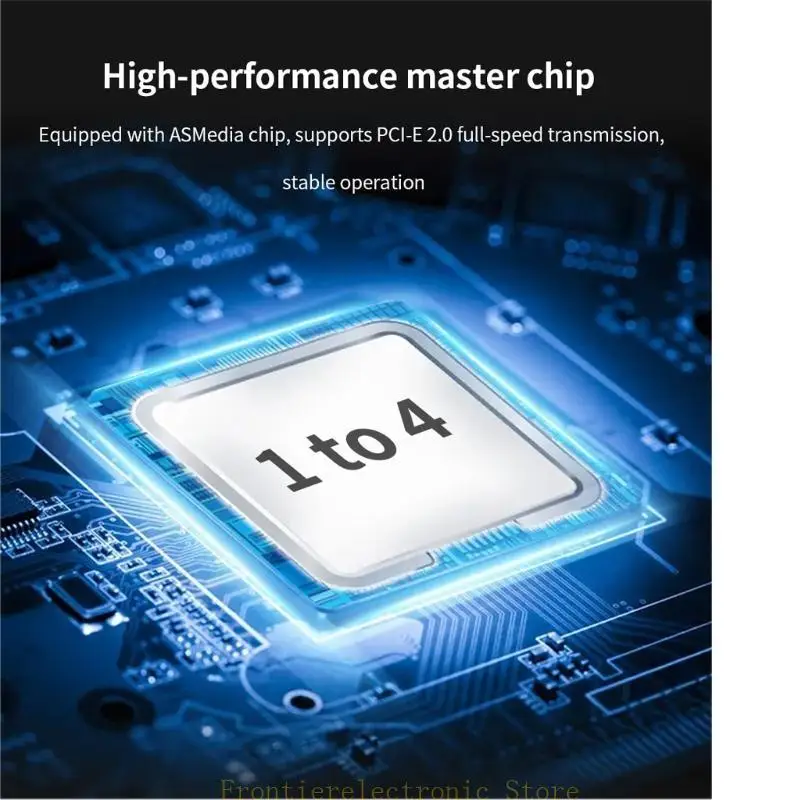 

G8DB 4 порты PCI-E Riser Adapter 009S с 1 по 4 USB3.0 PCI-E в PCI-E X16 GRAPHICS CARD с кабелями расширения