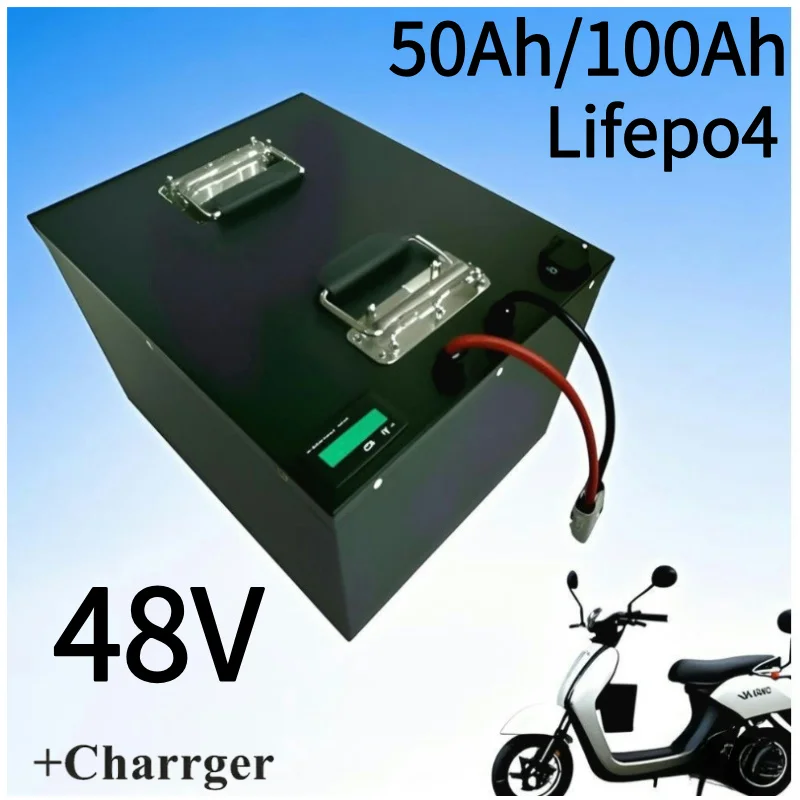 

JN 48V Аккумулятор Gtk 50AH 80Ah 100Ah Lifepo4 для электрического питания Ryobi RM480e RM300e ZT480ex 300MV Zero Turn
