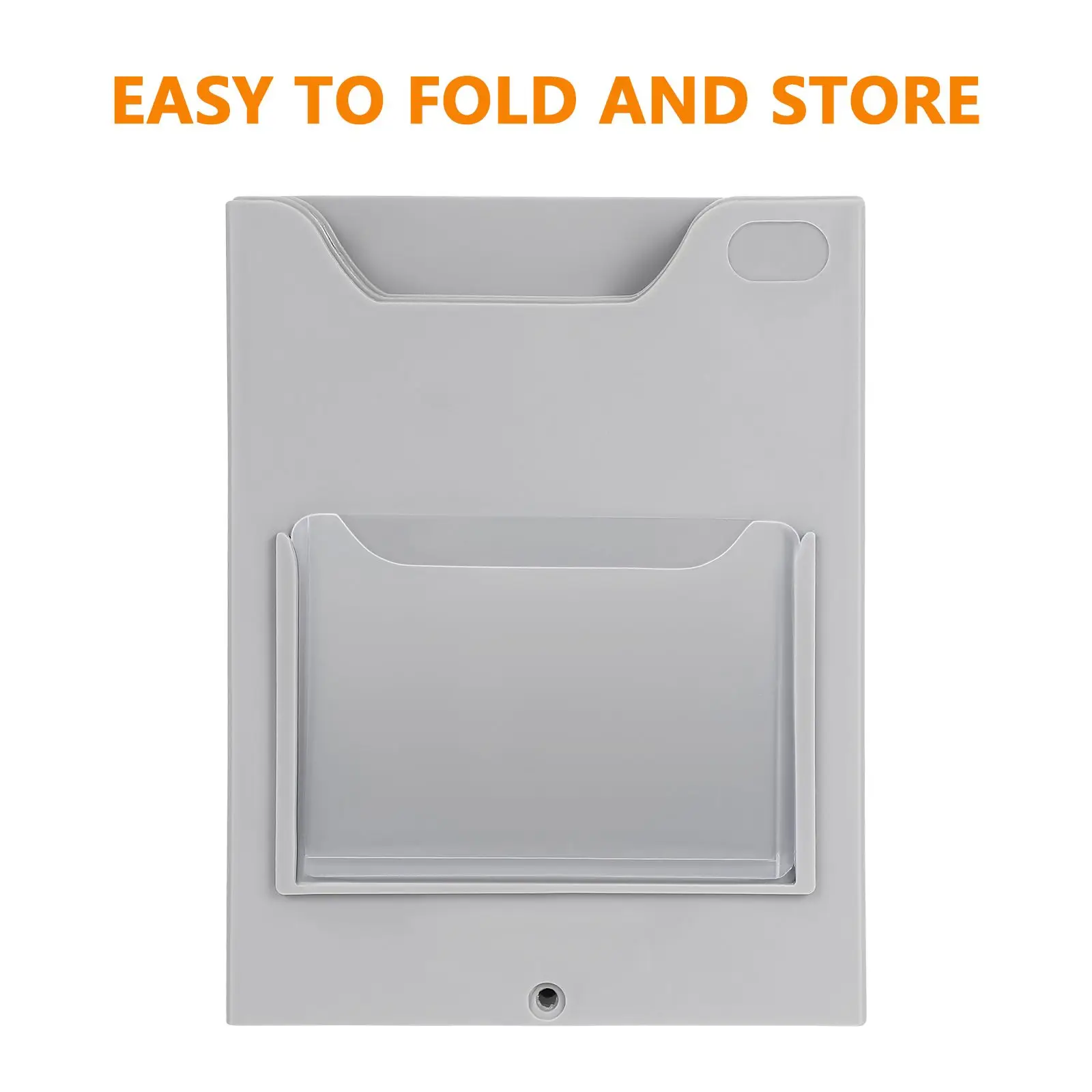 

Material Card Rack 5 Positions Plastic Holder Organizer Wall Mountable Storage Shelf For Warehouse Office Use