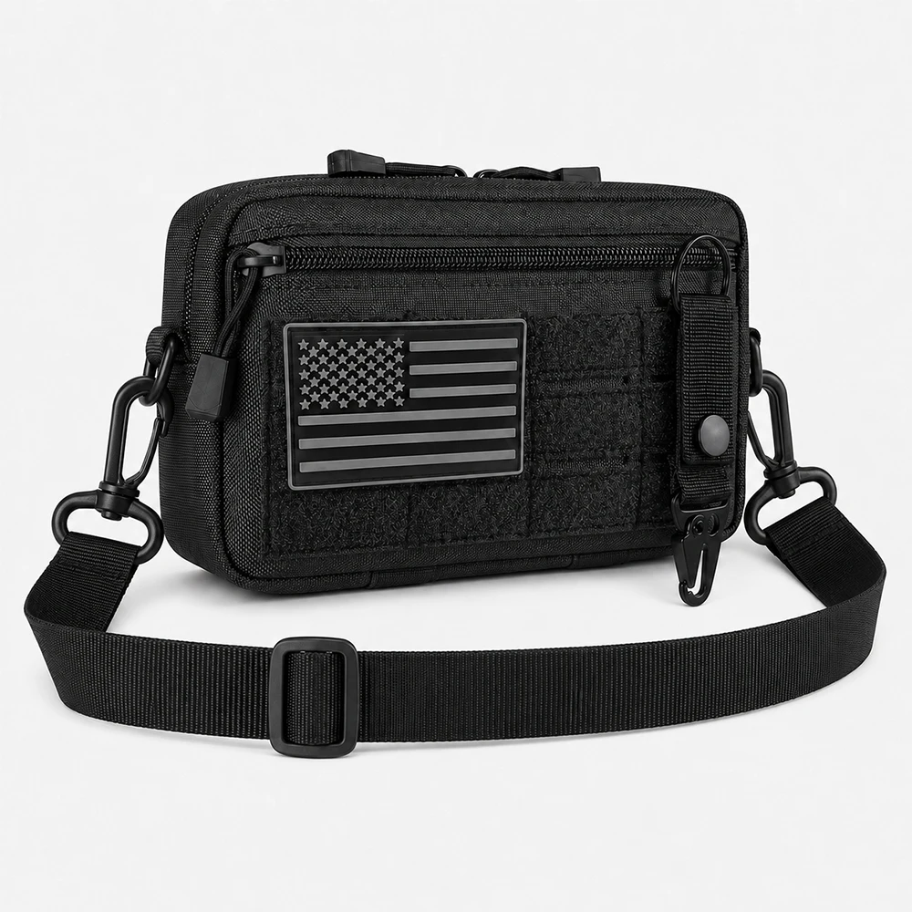 Tactical Molle EDC Pouch Outdoor First Aid Kit Pouch Compact Waist Pack Emergency EMT Utility Tool Pouch For Hunting Hiking view 6