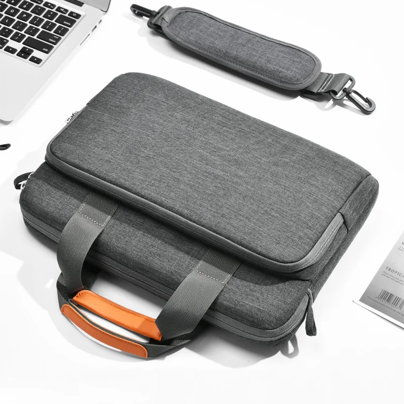 Laptop Bag 13.3 14 15.6 17.3 inch for Macbook Air Pro 13 15 16 HP Huawei Asus Acer Lenovo Waterproof Shoulder Handbags Briefcase