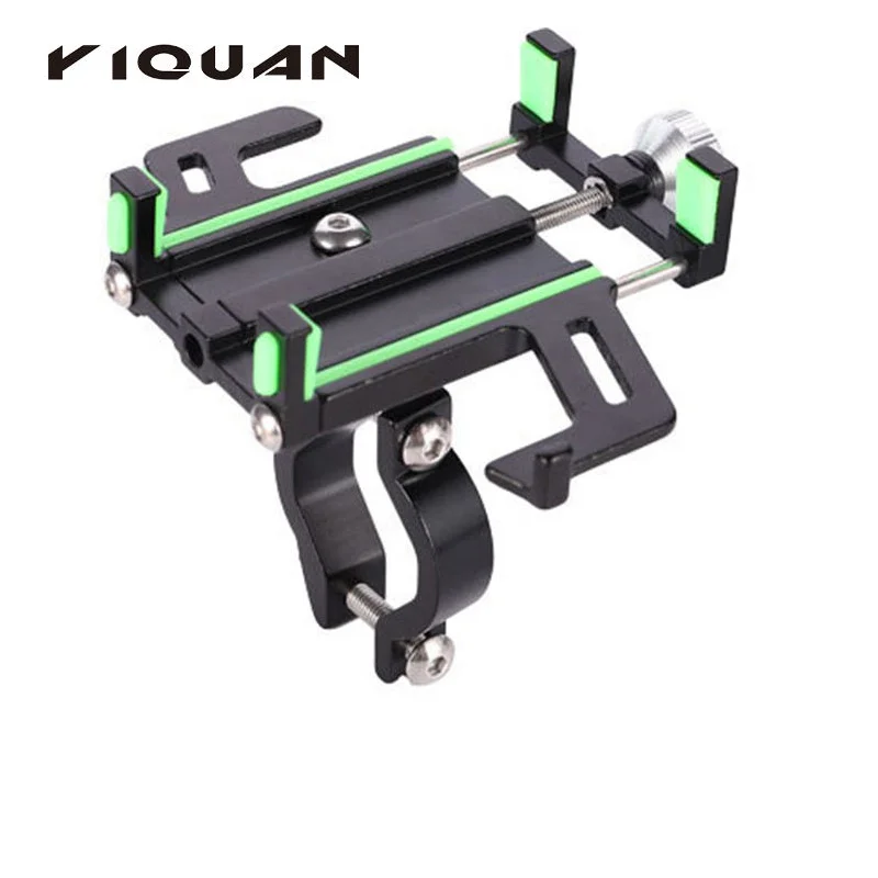 MTB Anti Shake Flexible Adjustable Aluminium Motorcycle Bicycle Phone Holder Cycling Accessories