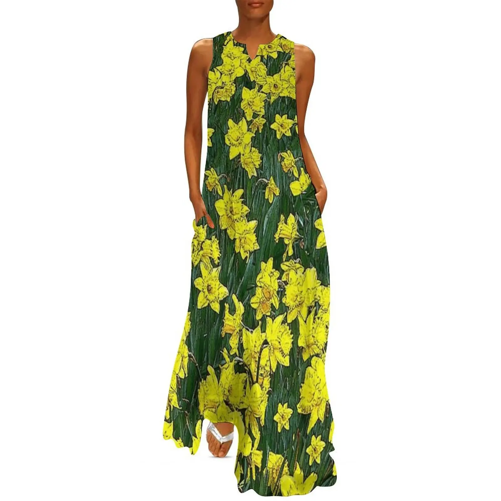

Daffodil Delight Long Dress Women dresses summer women clothes sensual sexy dress for women elegant women's dresses for wedding