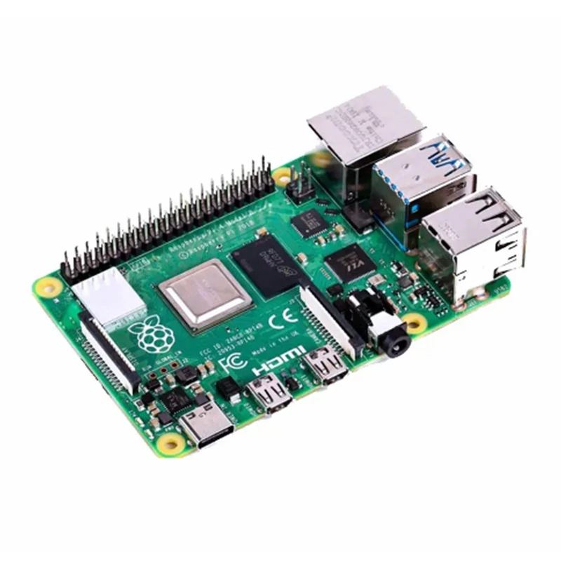 Raspberry Pi 4 Model B 1 2 4 8 GB RAM Cortex-A72 ARM v8 64-bit SoC 1.5GHz Gigabit Ethernet WiFi BLE 4K Video RPi 4B Pi4