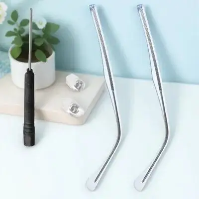 

1 Pair Metal Glasses Arms Replacement Sturdy For Sunglasses Reading Eyeglasses Universal Fit Durable Temple Parts Accessories