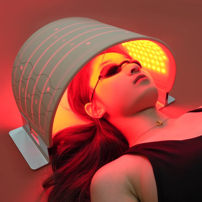 

Custom Beauty Skin Care Red Light Therapy Device LED Light Photon Therapy
