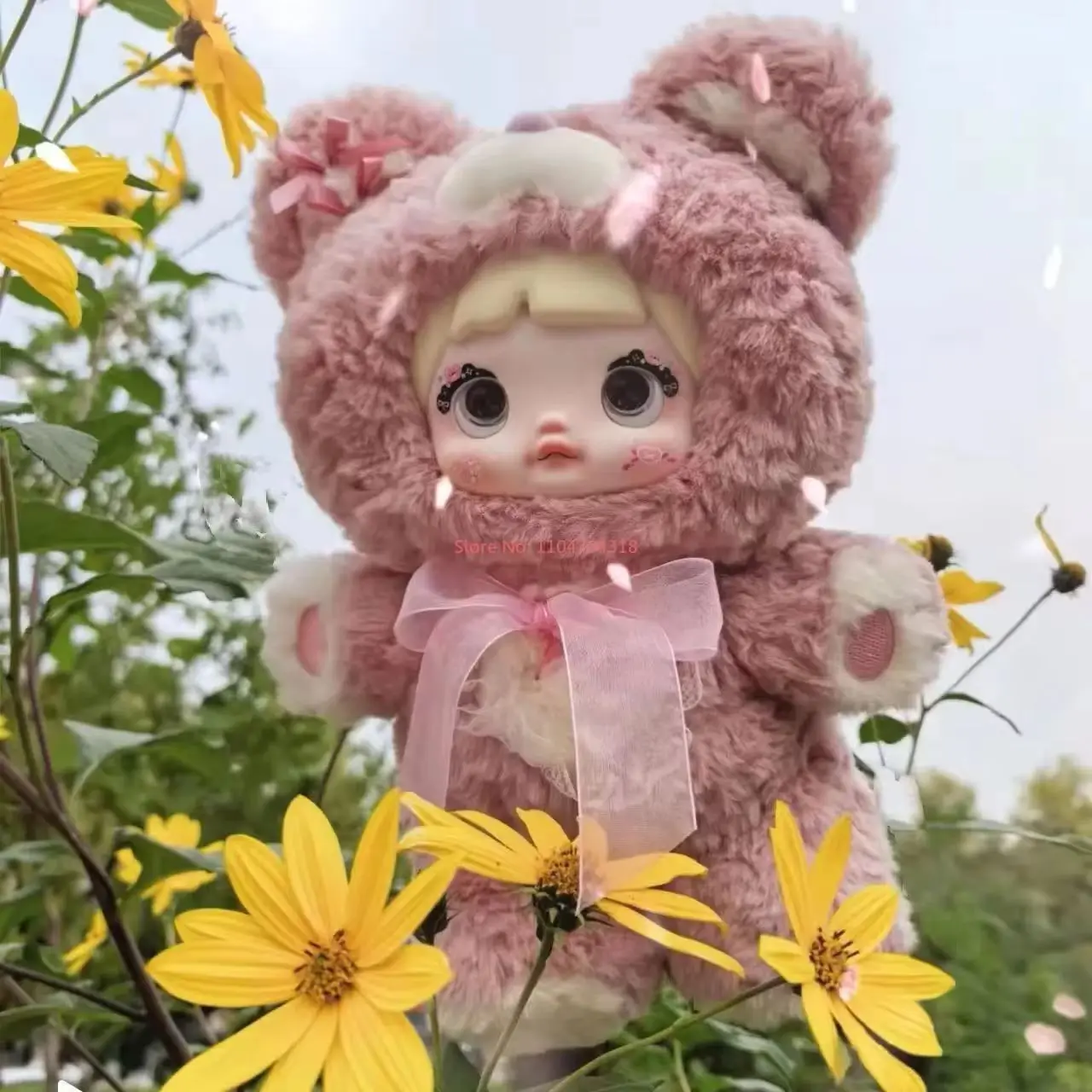 Echte Goodnight Bear Series Blind Box 400% Vinyl Pop Decoratie Mode Mystery Box Verzamel Speelgoed Kerstcadeau Op Voorraad