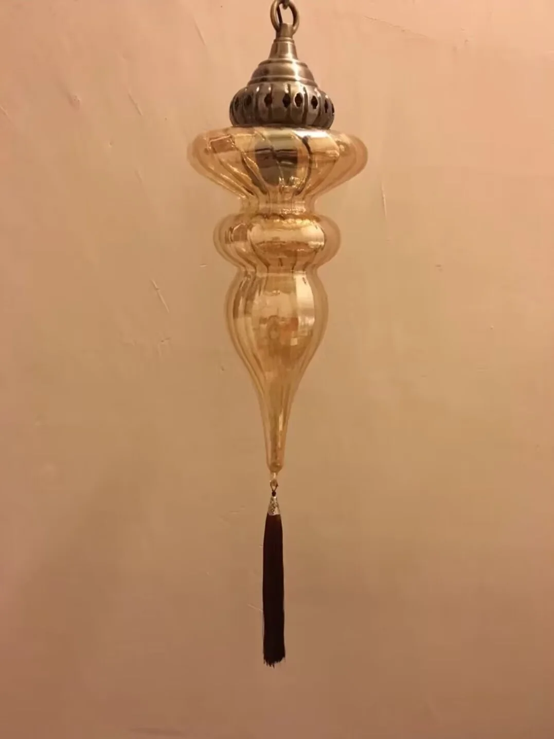 Newest Style Turkey Ethnic Customs Coffee Lamp Romantic Cafe Restaurant Bar Tree Pendant Light Bar Creative Pendant Lampe