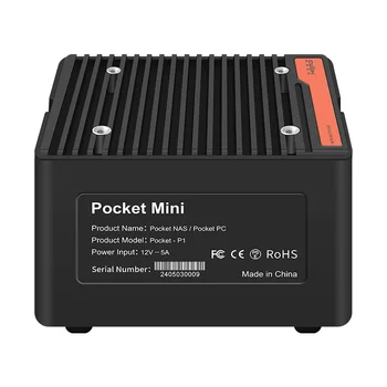 CWWK X86-P6 Cep NAS Kurulu PC Intel i3-N355 N150 2xi226-V 2.5G DDR5 4800MHz 4xM.2 NVMe Güvenlik Duvarı Yönlendirici Mini PC Kasa 2xUSB3.2