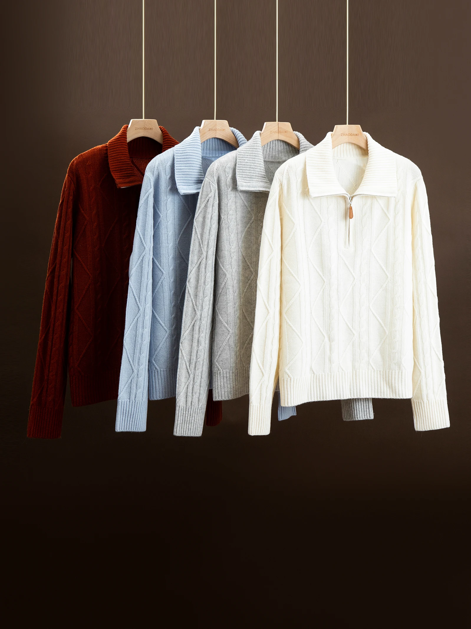 

Вязаный свитер Hila из 100% шерсти с узором «косы», для носки в один слой или в качестве нижнего слоя, идеально подходит для зимы, отличное качество, женский, с длинными рукавами