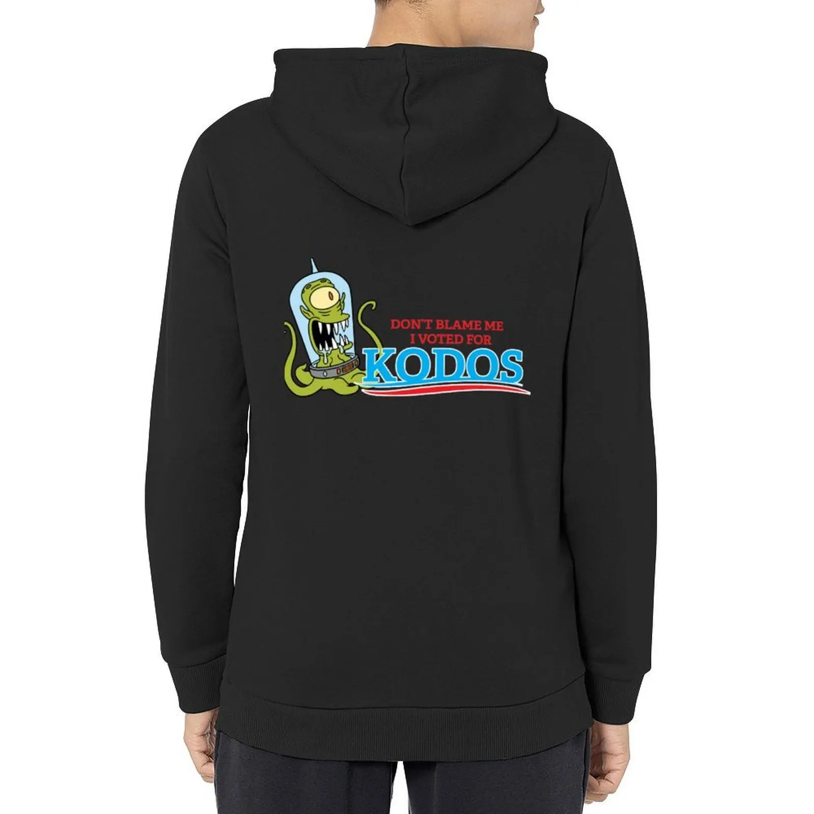 

Don't Blame Me I Voted for Kodos Hoodie men's autumn clothes winter clothes blouse autumn tracksuit