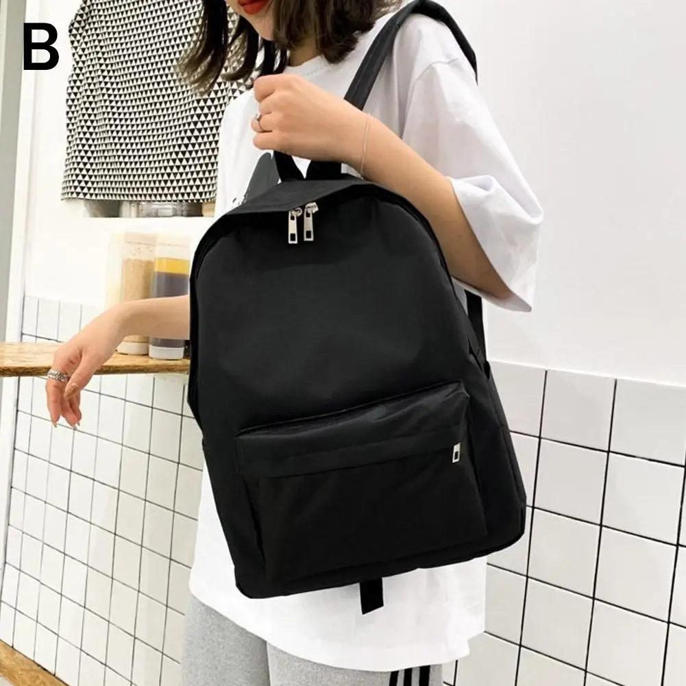 Schoolbag Female Japanese Department Simple Campus Leisure Backpack Ins Backpack Style Korean College Bags Version Students X4O5