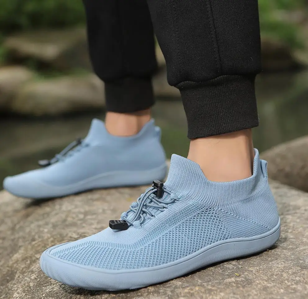 

Кроссовки унисекс с широким носком, прогулочная обувь, минималистская подошва, для бега, ходьбы, спортзала