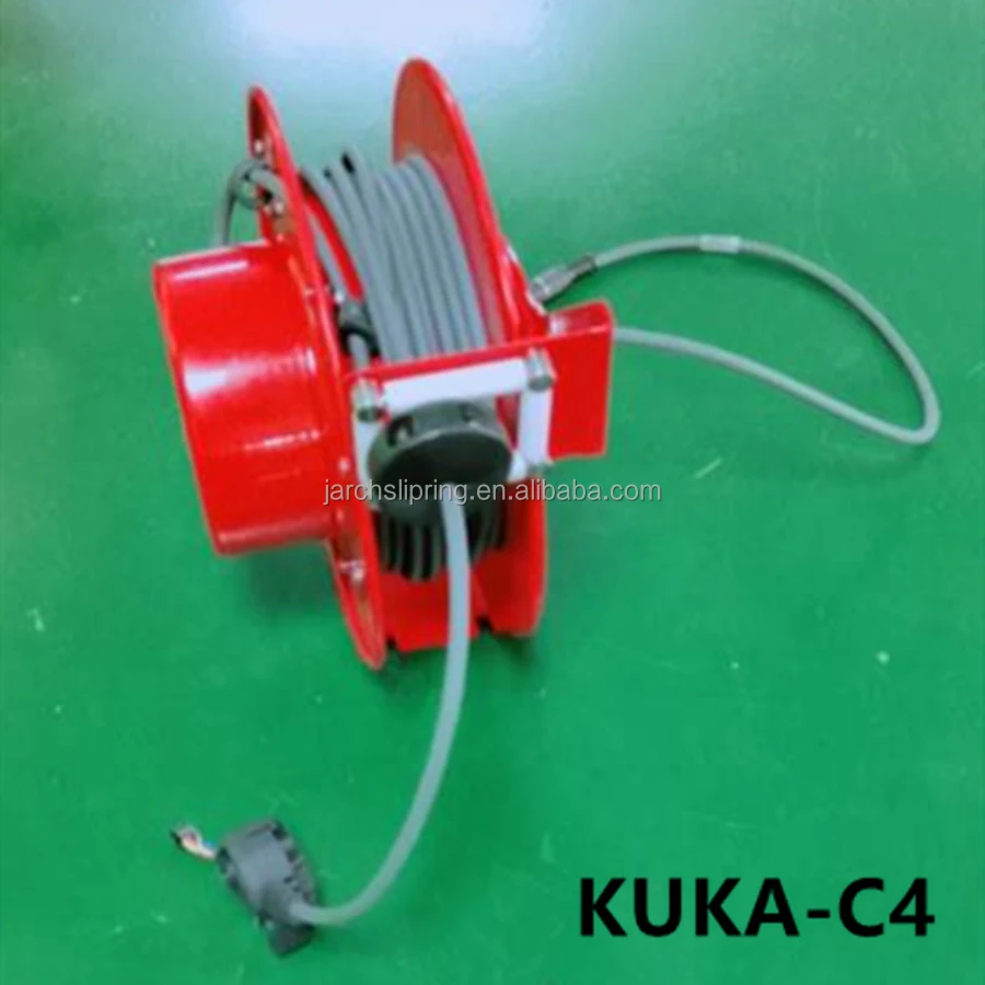 Robot Reels With Teach Pendant Cable For Robot Arm Retractable Cable Reel