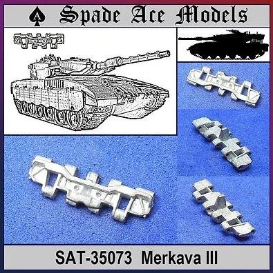 Spade Ace Models SAT-35073 1/35 Scale Metal Track For Israeli  Merkava Mk.III